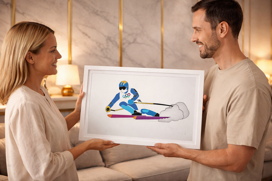 Velocity in White | Marco Lodola - Arte Focus™