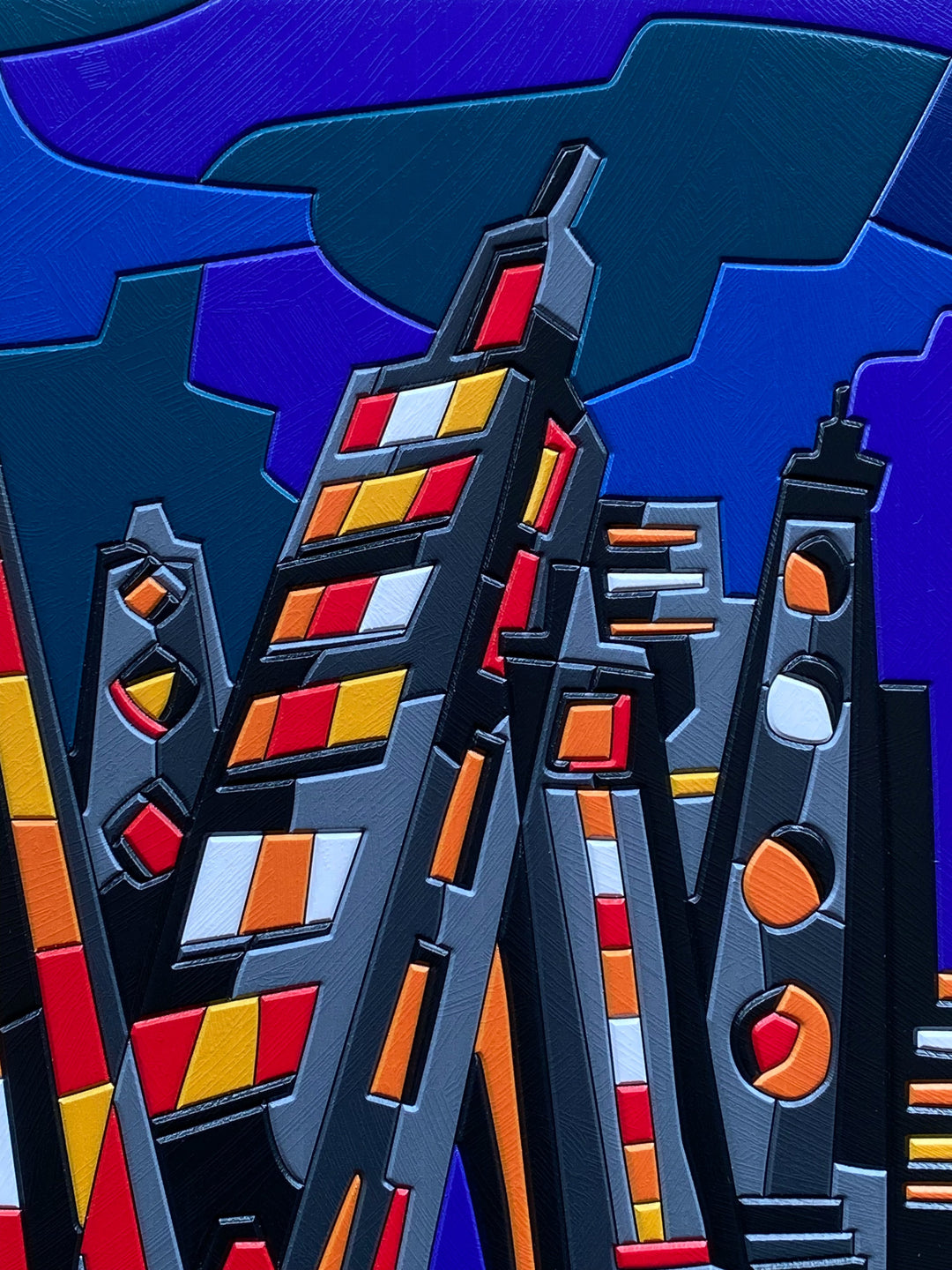 Urban Landscape | Ugo Nespolo - Arte Focus™