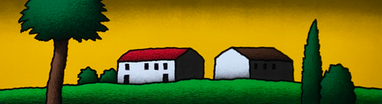 Casolare giallo | Tino Stefanoni