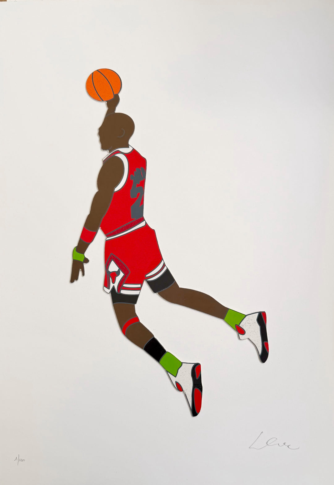 Jump 23 | Marco Lodola - Arte Focus™