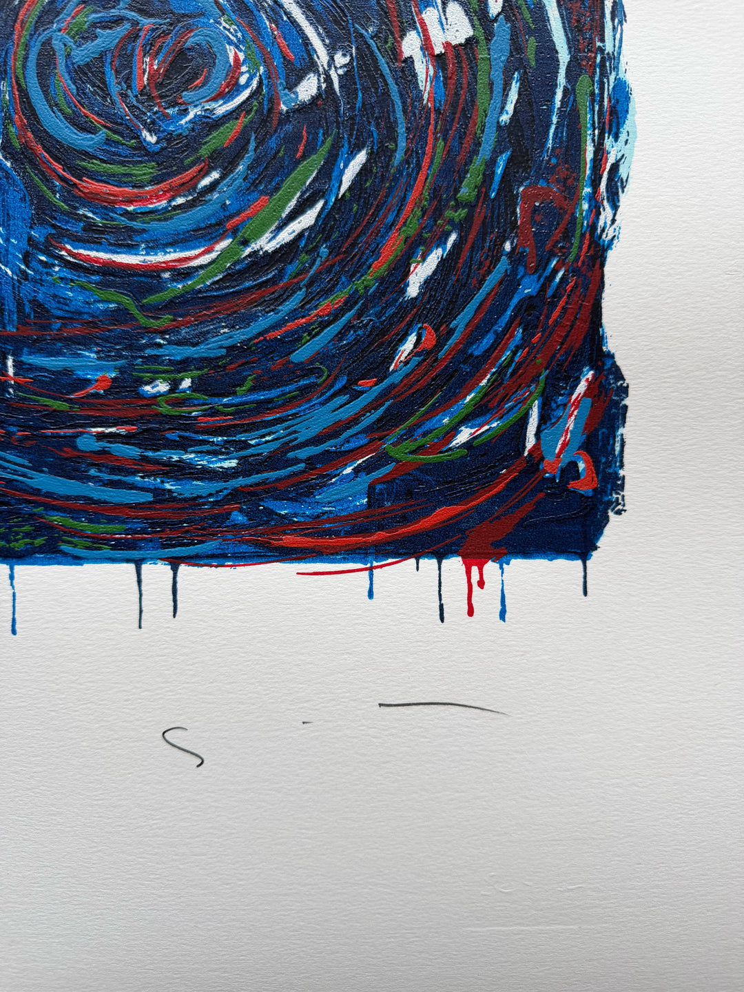 Onda neonata | Mario Schifano - Arte Focus™