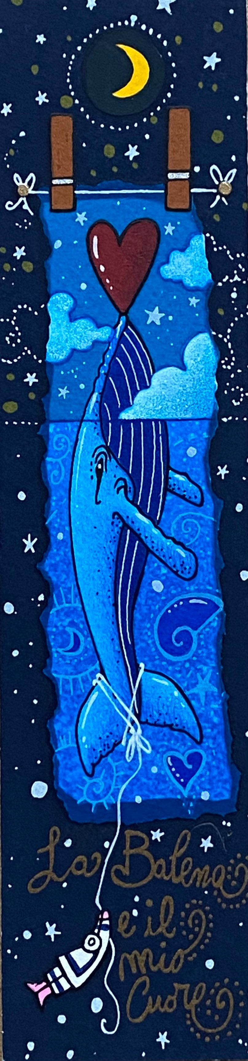 La balena e il mio cuore  | Andrea Agostini - Arte Focus™