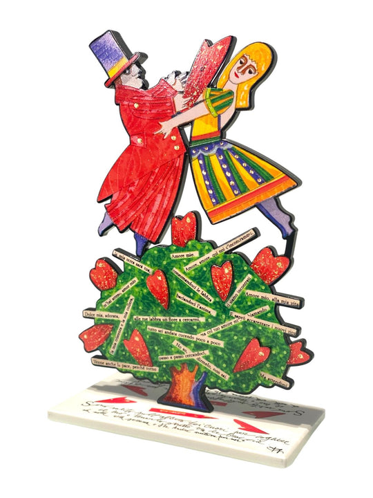 Sono salito sull'albero dei cuori | Francesco Musante - Arte Focus™