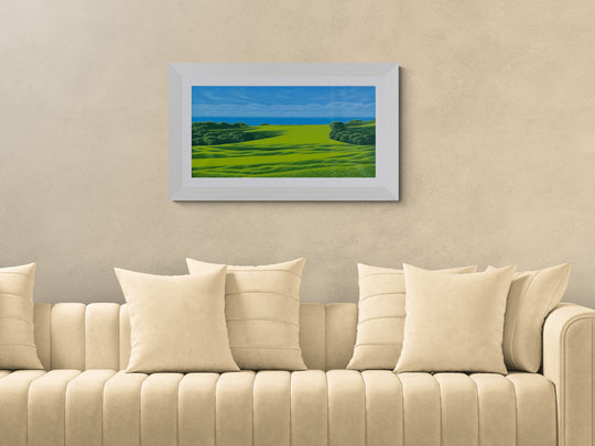 Green and sea | Daniele Fissore - Arte Focus™