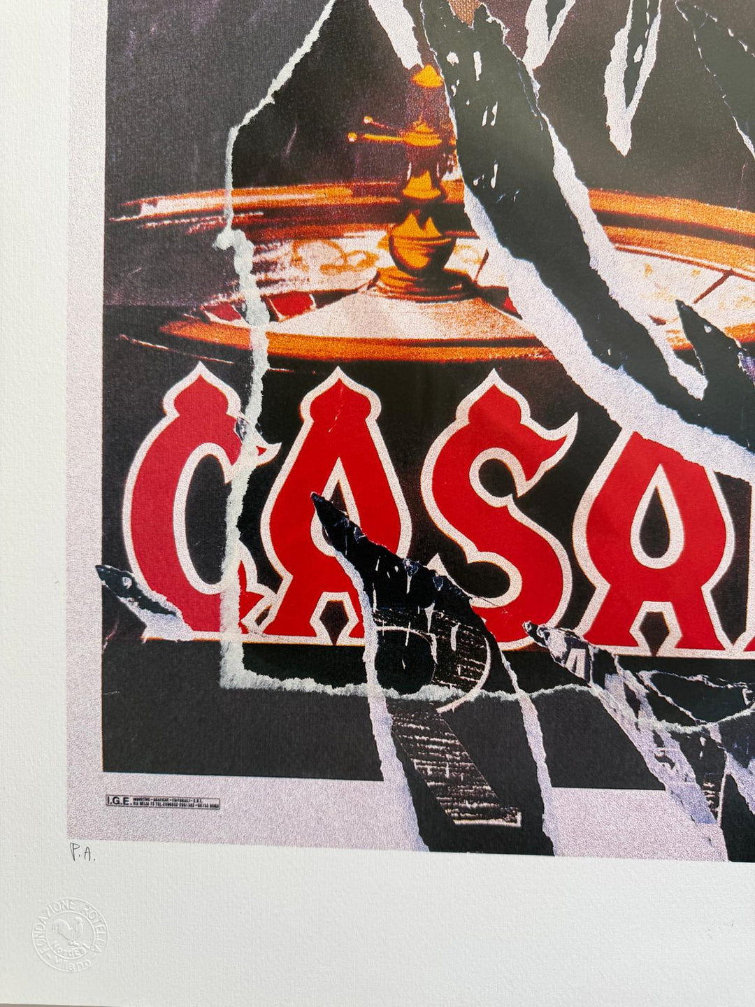 Casablanca | Mimmo Rotella