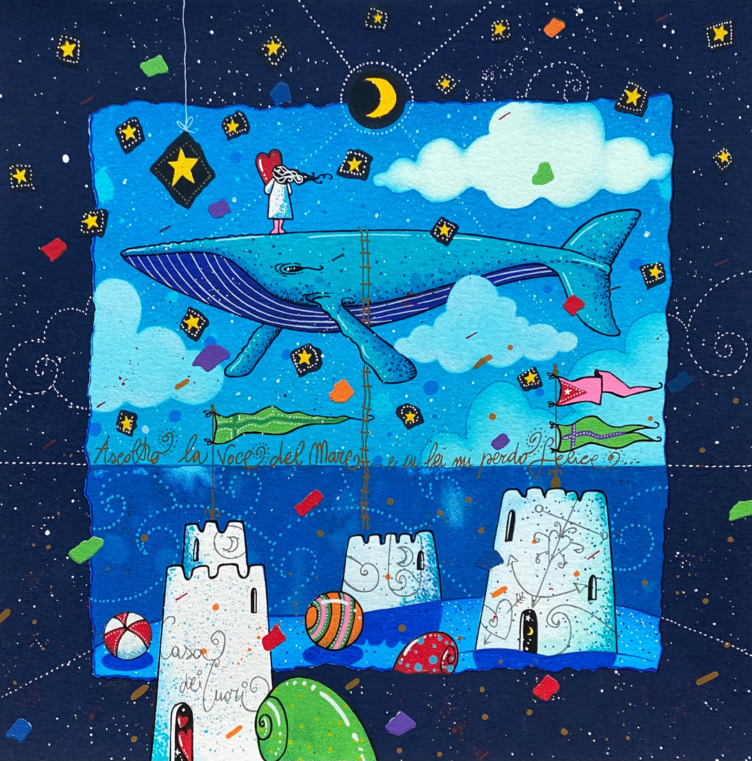 Ascolto la voce del mare  | Andrea Agostini - Arte Focus™