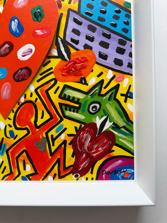 Opera Incorniciata: Haring a New York | Bruno Donzelli - Arte Focus™
