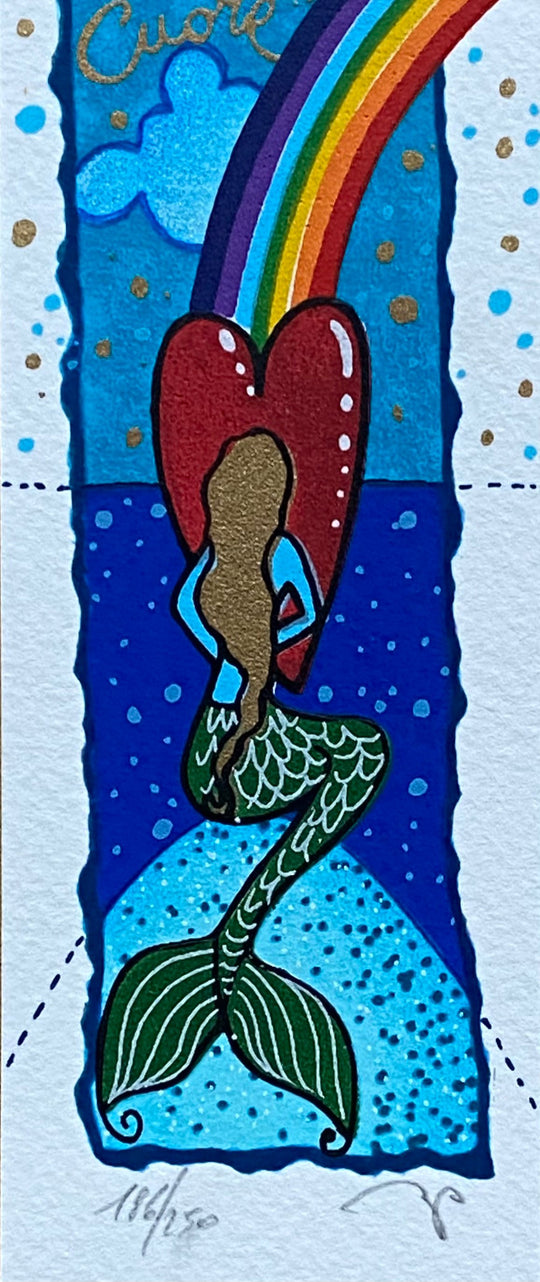 Il messaggio del cuore  | Andrea Agostini - Arte Focus™