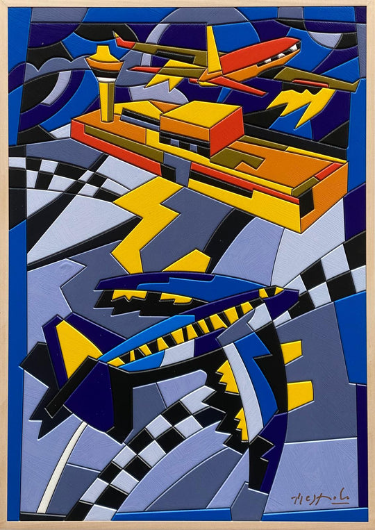 Now Boarding | Ugo Nespolo