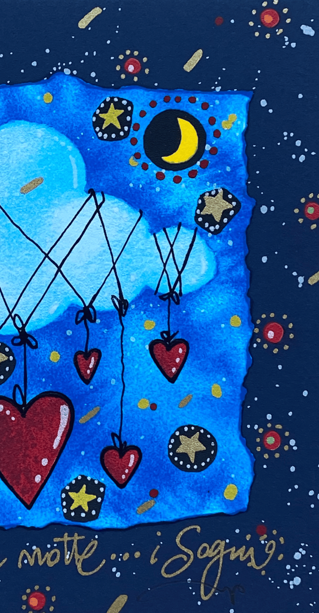 Appesi alla notte... i sogni | Andrea Agostini - Arte Focus™