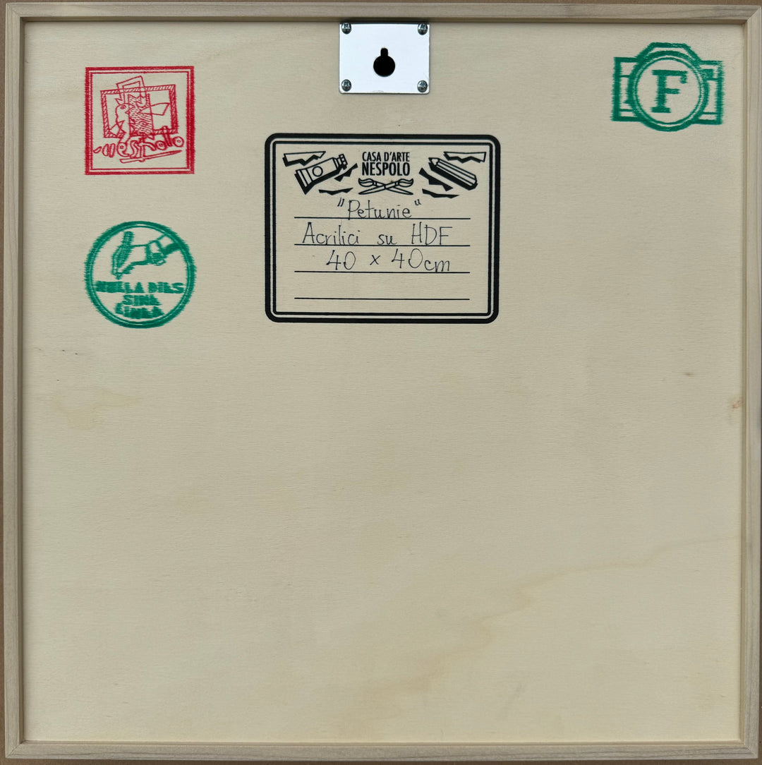 Petunie | Ugo Nespolo