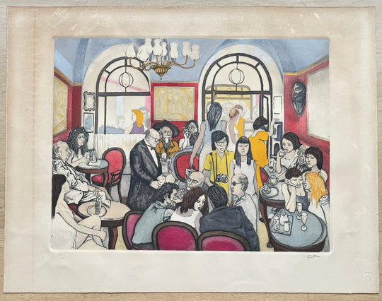 Caffè Greco | Renato Guttuso - Arte Focus™