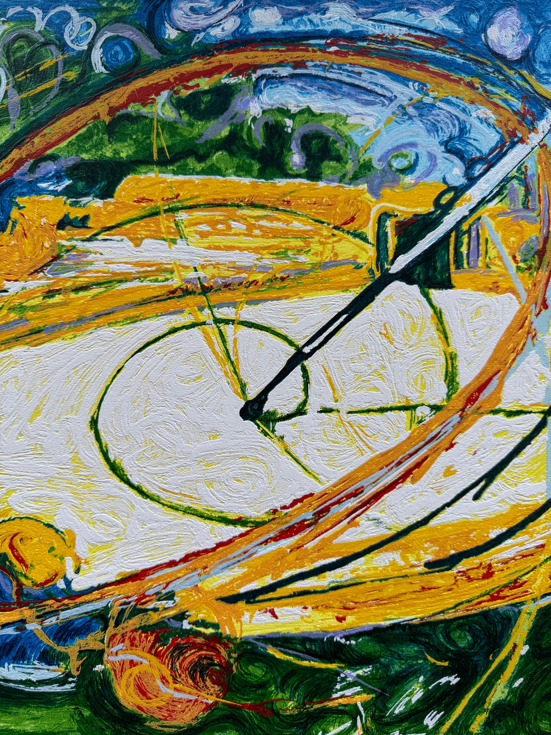 Viaggio verso l'infinito  | Mario Schifano