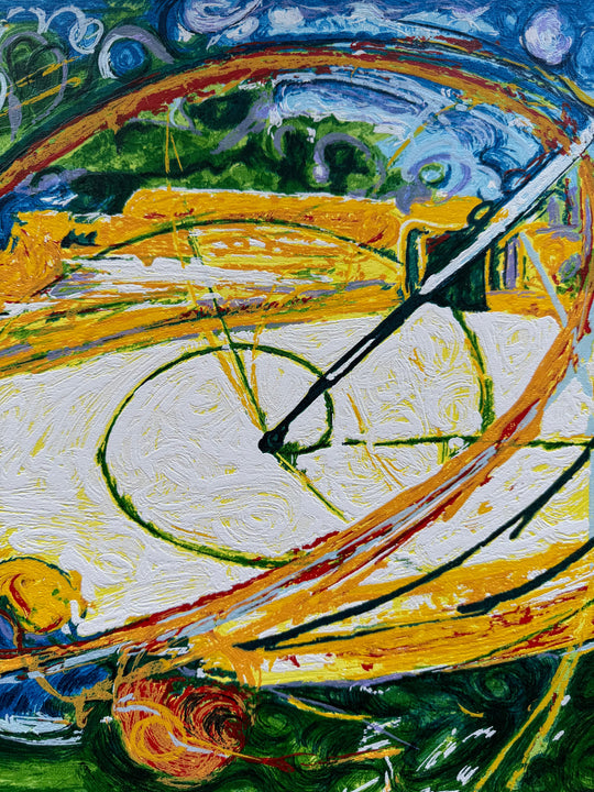 Viaggio verso l'infinito  | Mario Schifano