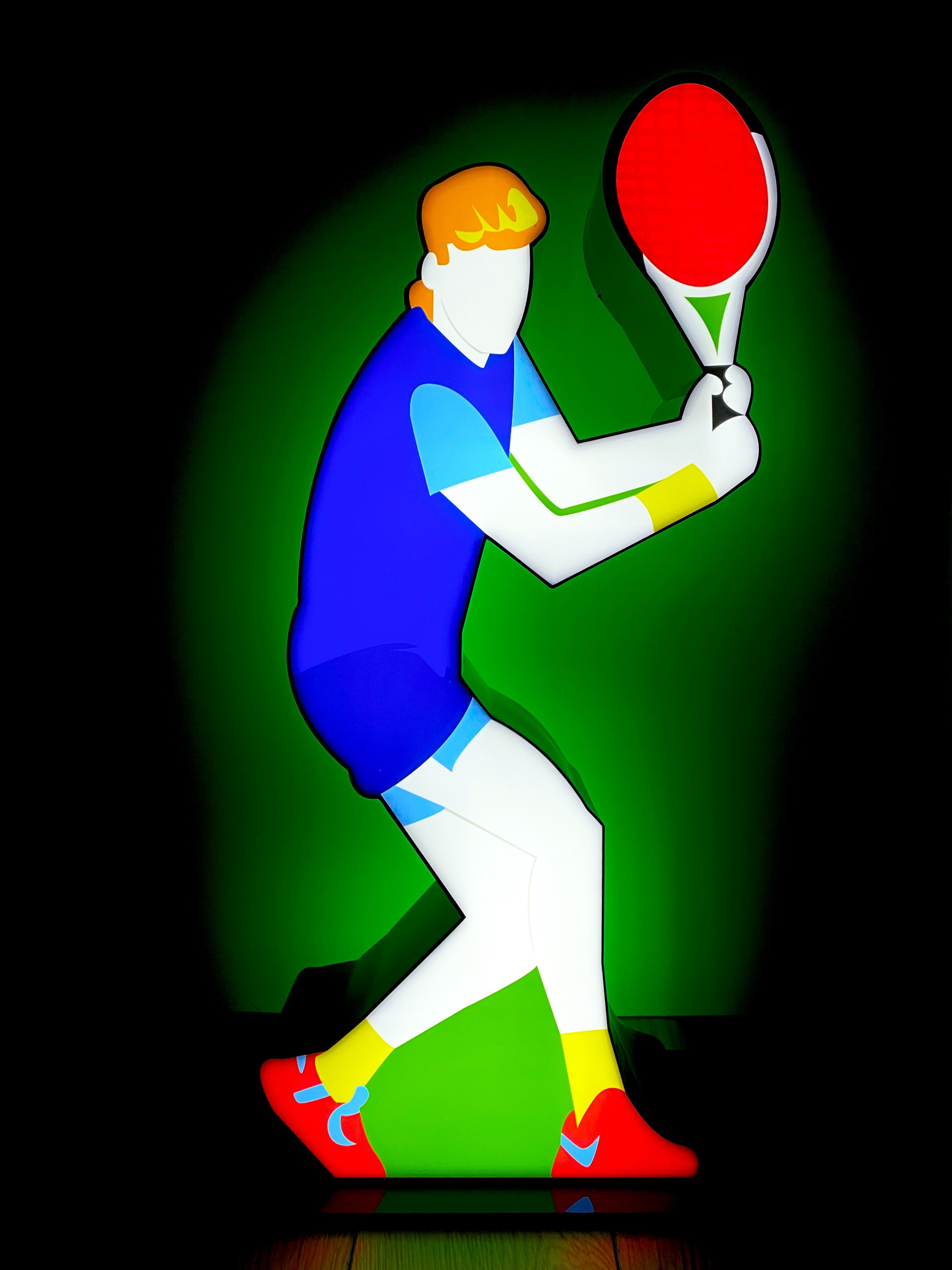 The Winning Stroke | Marco Lodola - Arte Focus™