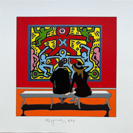 Opera in cornice: Art talk loading | Ugo Nespolo - Arte Focus™
