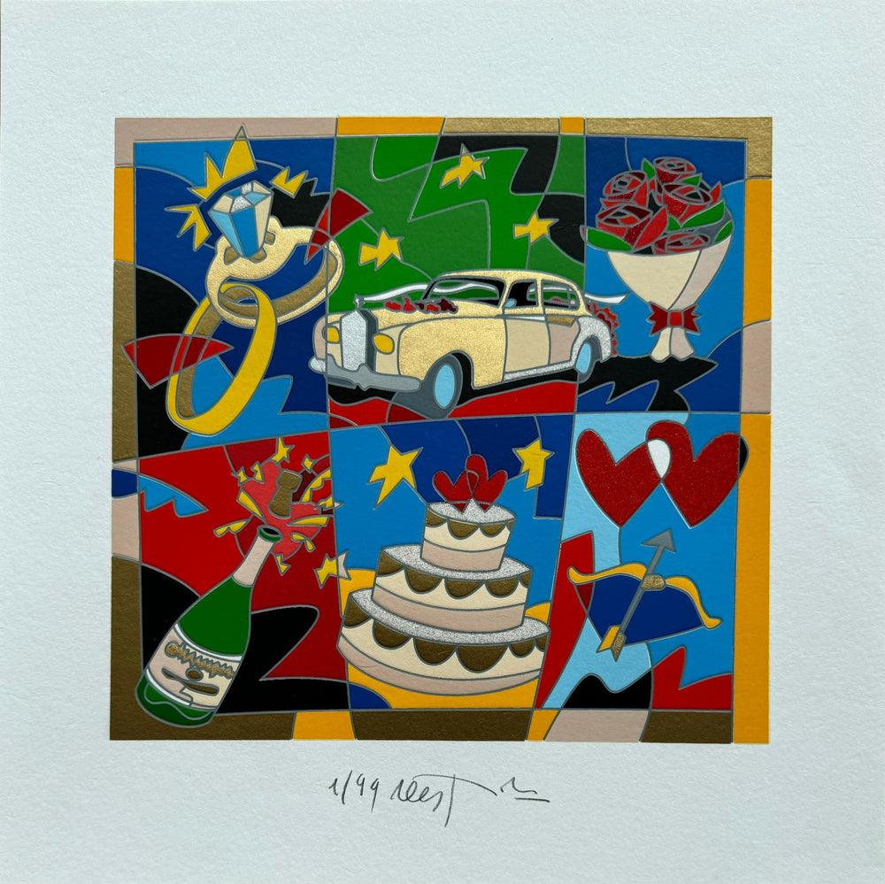 Crown of life II | Ugo Nespolo - Arte Focus™