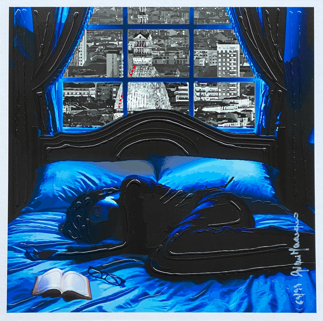 L'attesa notturna | Gianni Moramarco - Arte Focus™