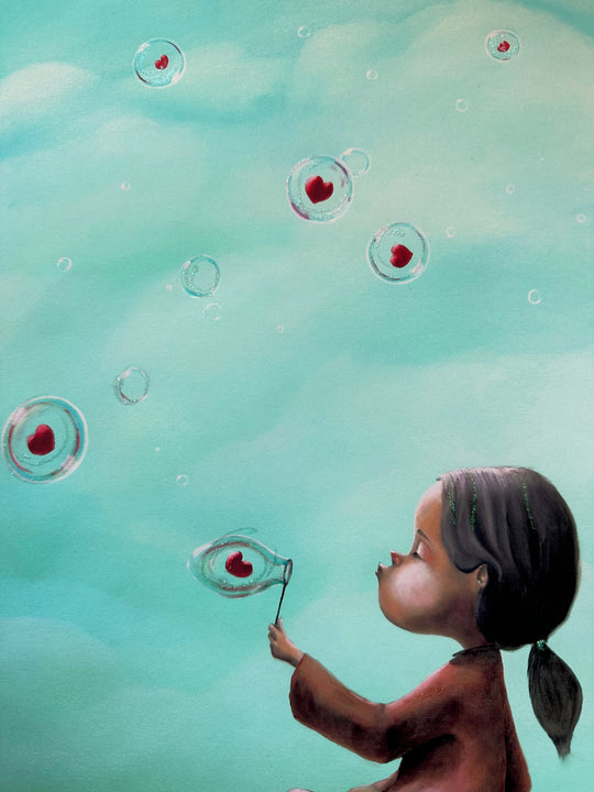 "Leggera come bolle di sapone!"  | Diego Santini - Arte Focus™