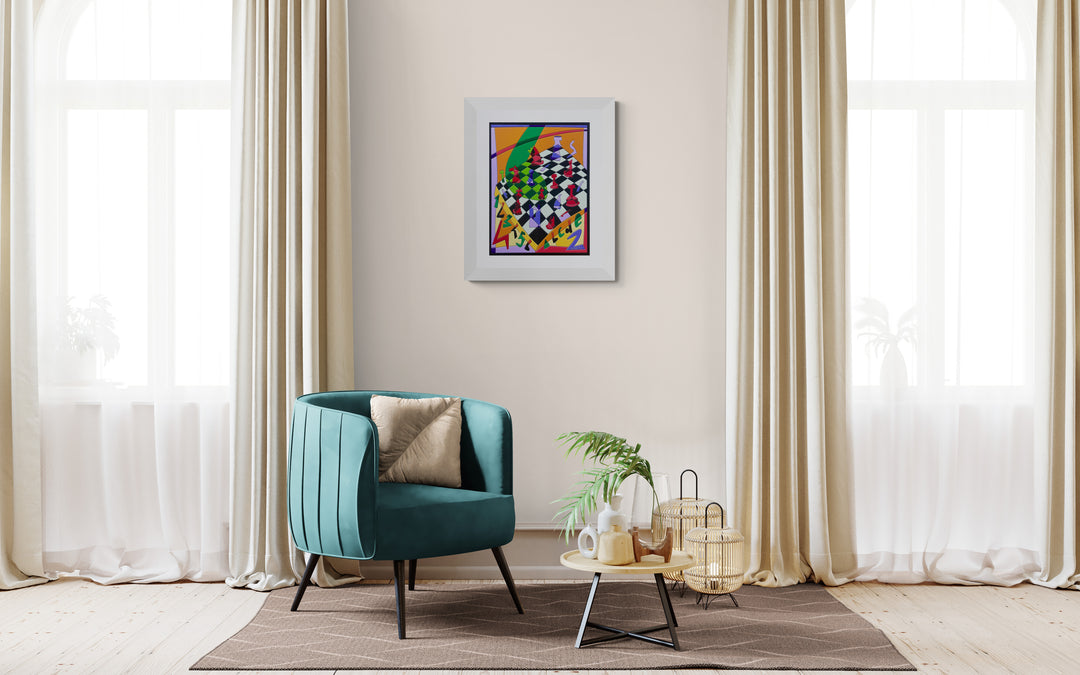 Chessboard | Ugo Nespolo