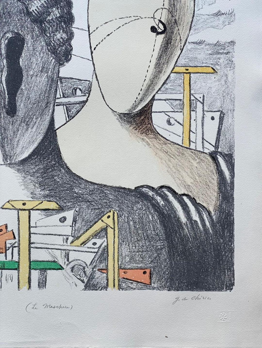 Le Maschere | Giorgio De Chirico