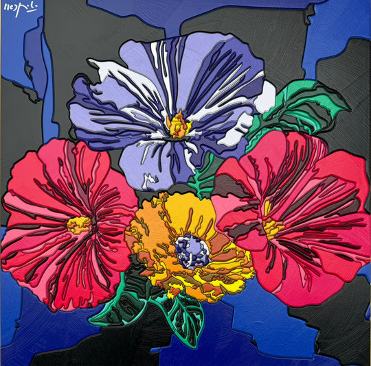 Petunie | Ugo Nespolo