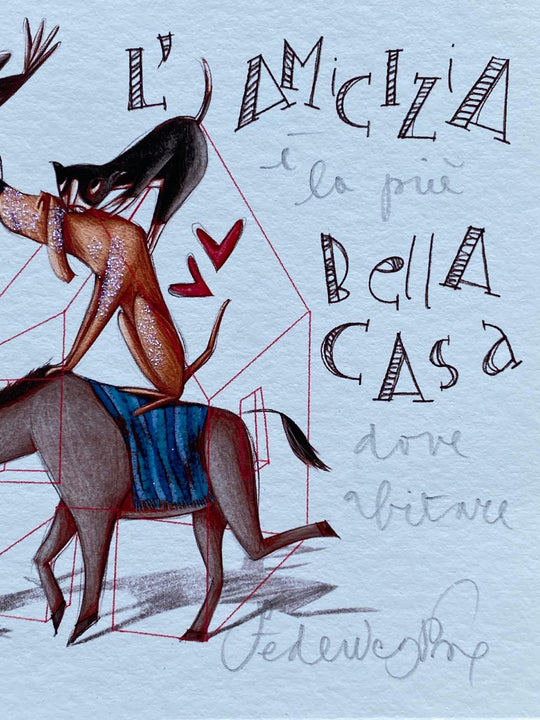 L'amicizia è la più bella casa dove abitare  | Federica Porro