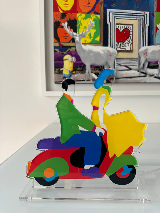 Riding Love  | Marco Lodola - Arte Focus™