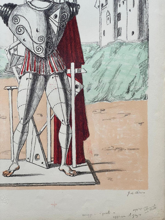 Il Trovatore manto rosso | Giorgio De Chirico