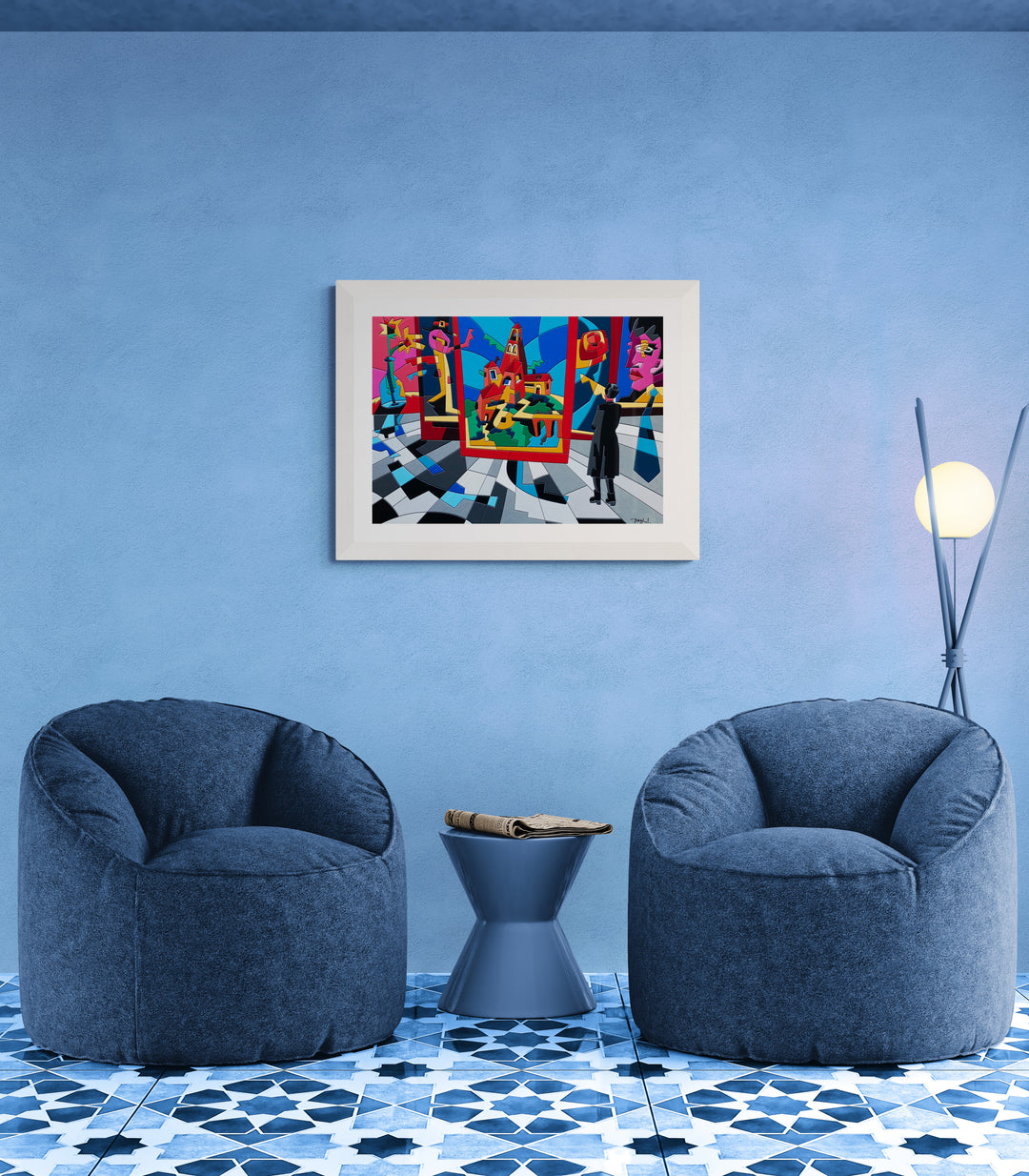 Someplace | Ugo Nespolo - Arte Focus™