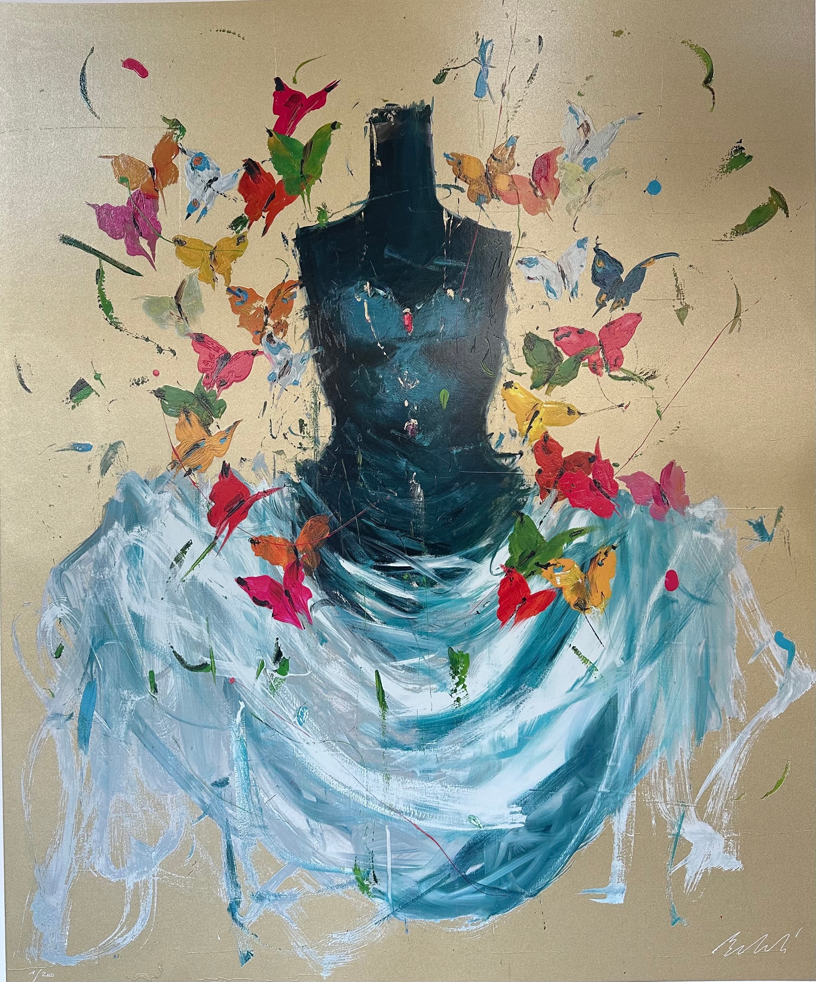 Golden garden | Luca Bellandi - Arte Focus™