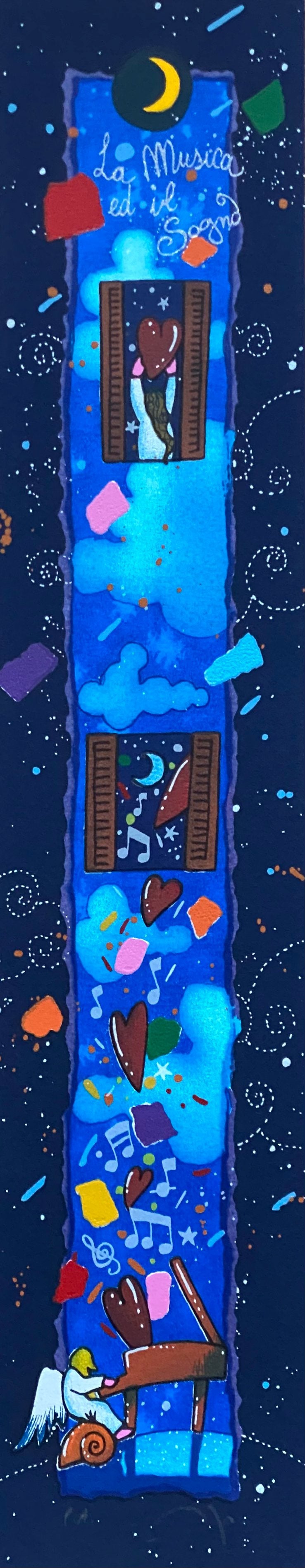 La musica ed il sogno  | Andrea Agostini - Arte Focus™