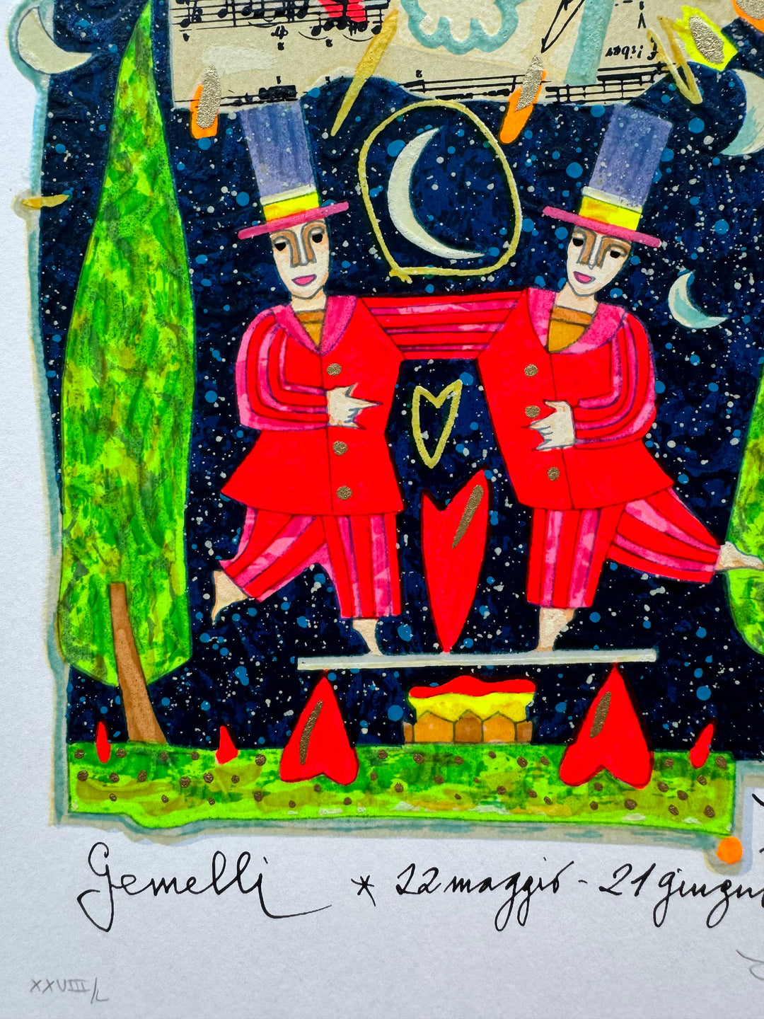 Segni Zodiacali "Gemelli" (Fondo bianco) | Francesco Musante