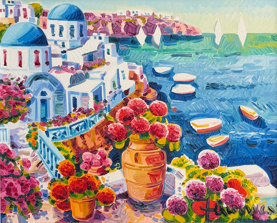 Tra i colori dei fiori Santorini | Athos Faccincani
