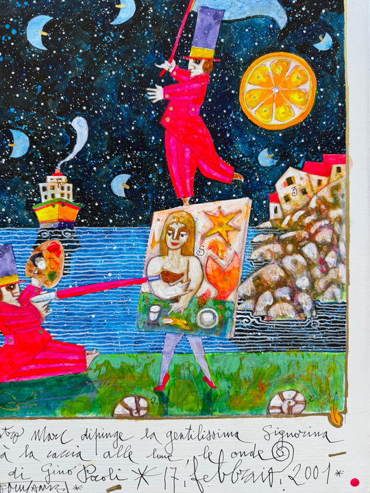 Seguendo le pagine dei libri  | Francesco Musante - Arte Focus™