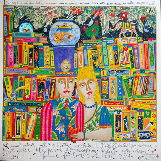La biblioteca segreta di Italo Calvino | Francesco Musante