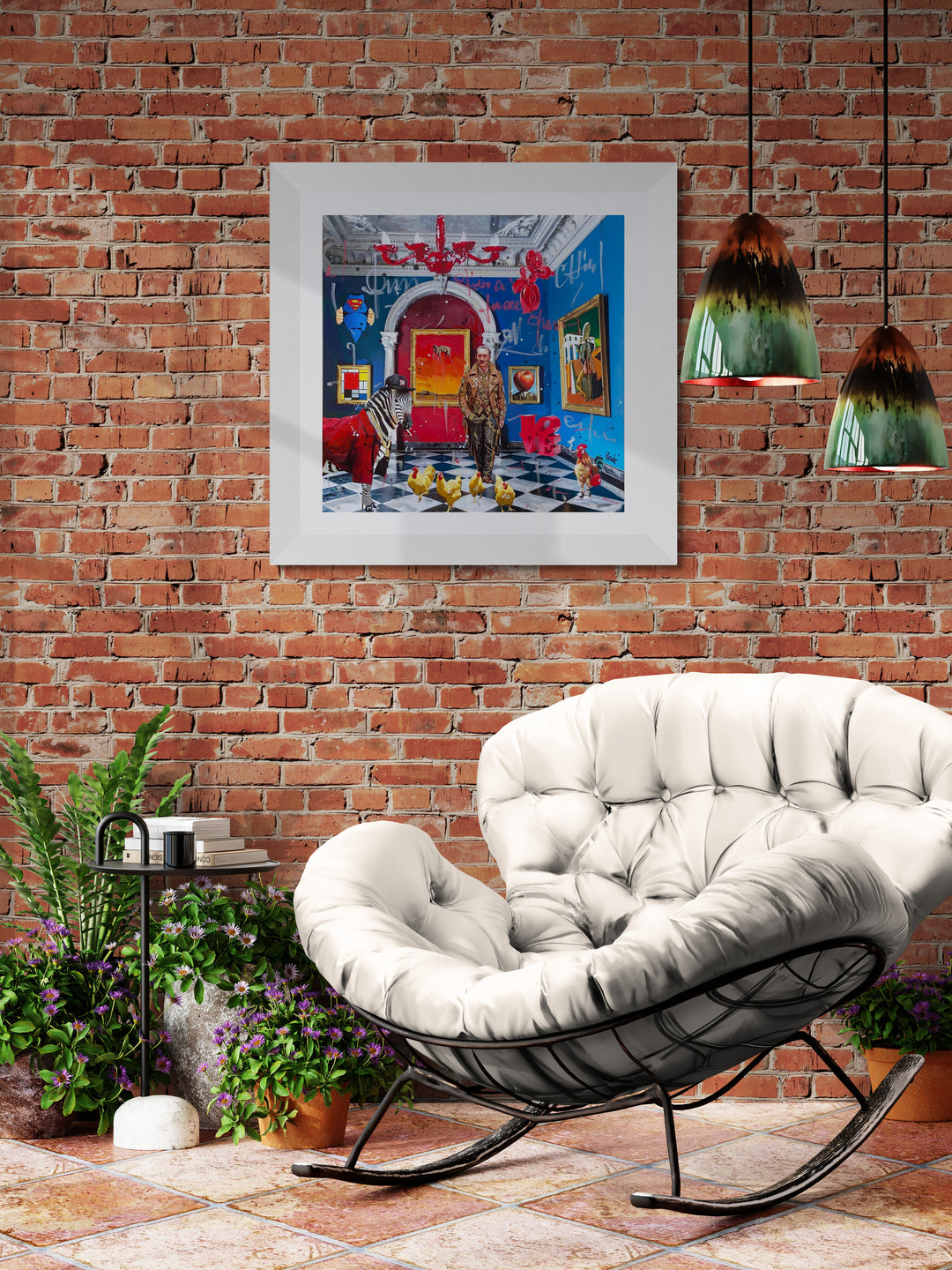 A Zebra Walks Into a Museum… (Opera Unica) | Renè