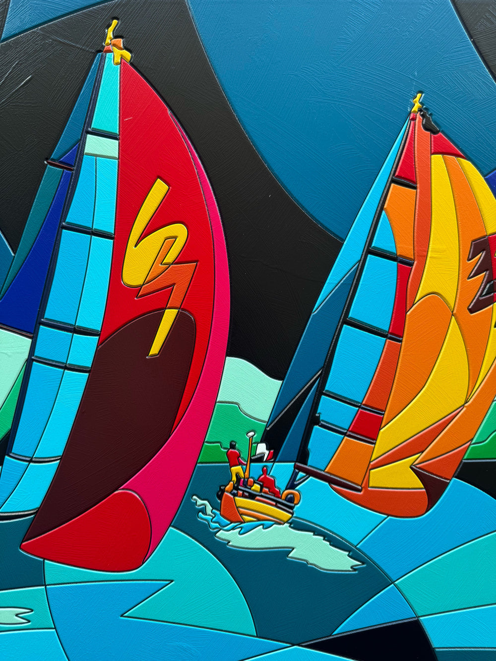 Vento a favore | Ugo Nespolo