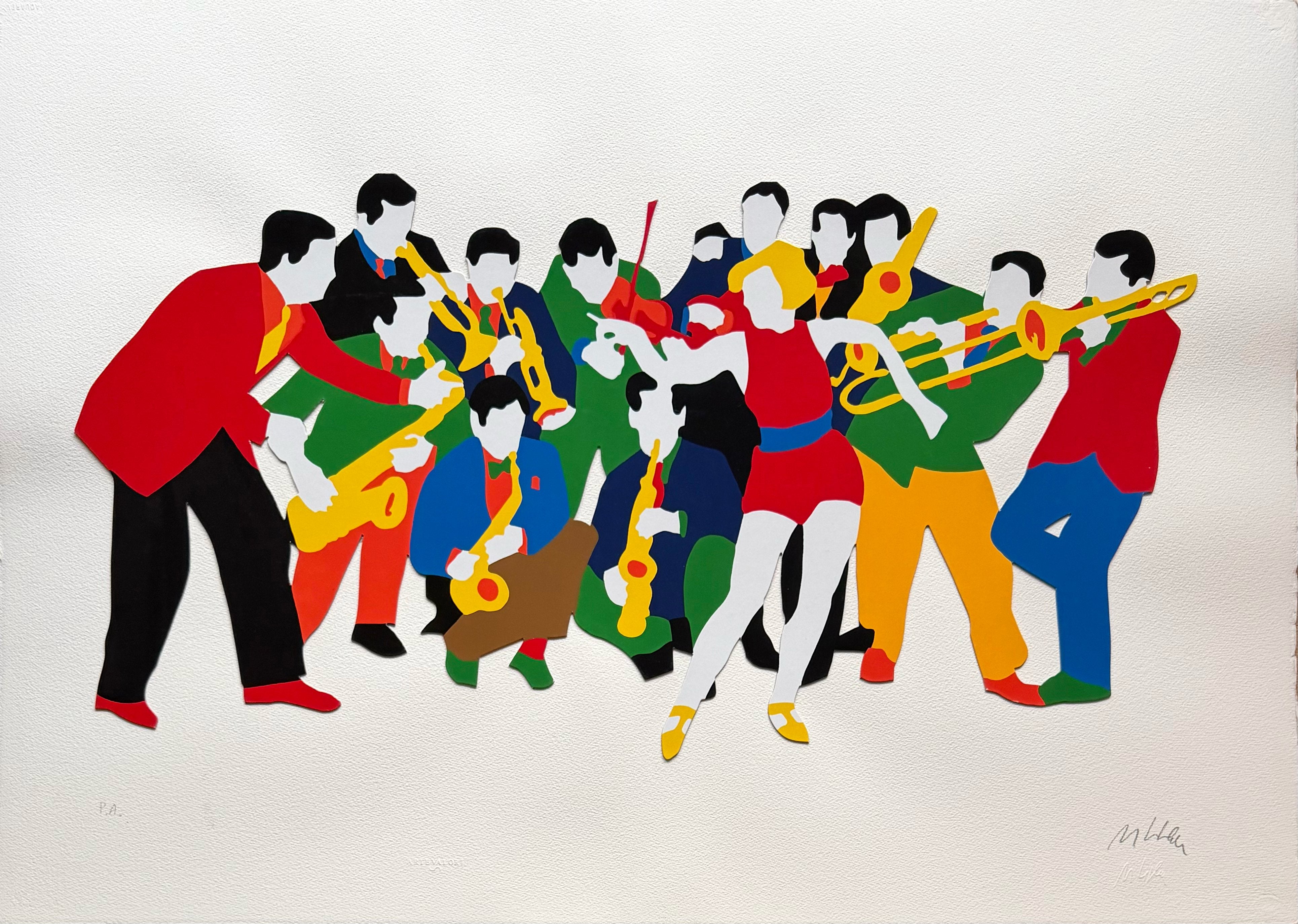 Jazz Night | Marco Lodola - Arte Focus™