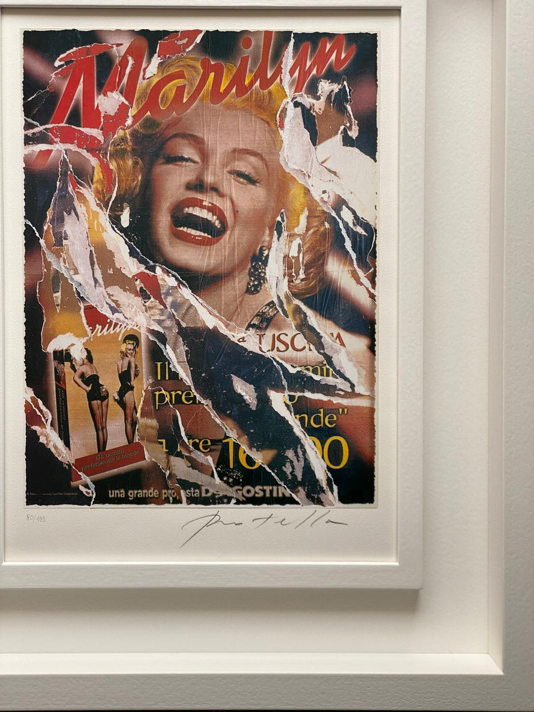 Marilyn bellezza eterna V | Mimmo Rotella