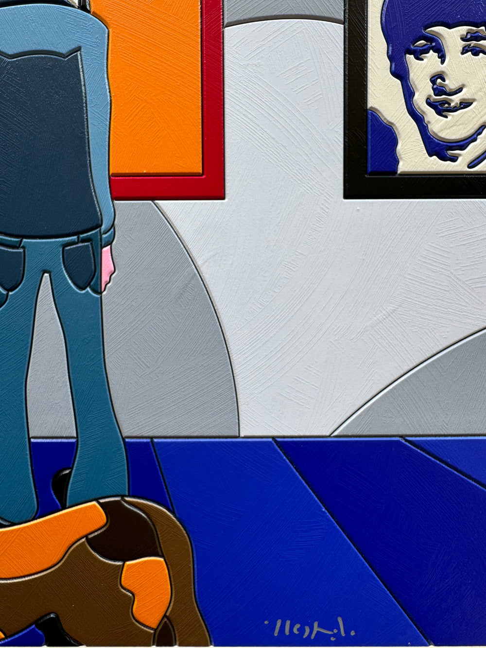 Worried Nurse  | Ugo Nespolo