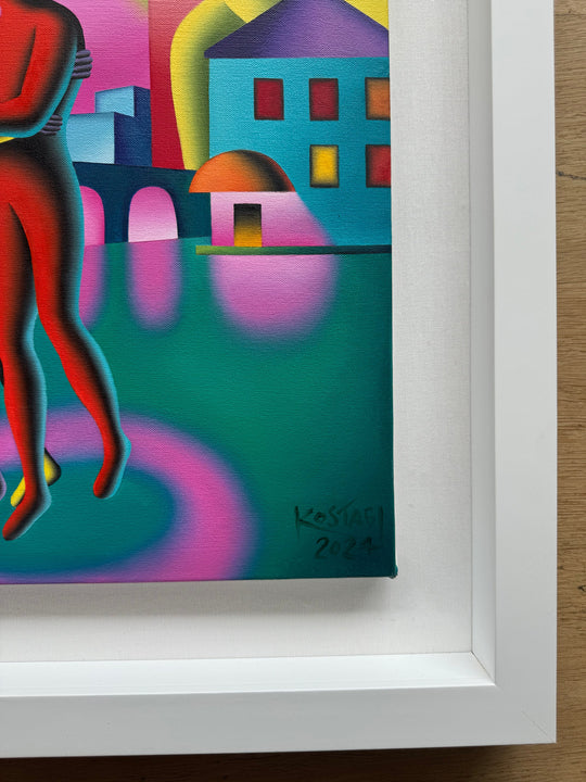 The glow of linity  | Mark Kostabi