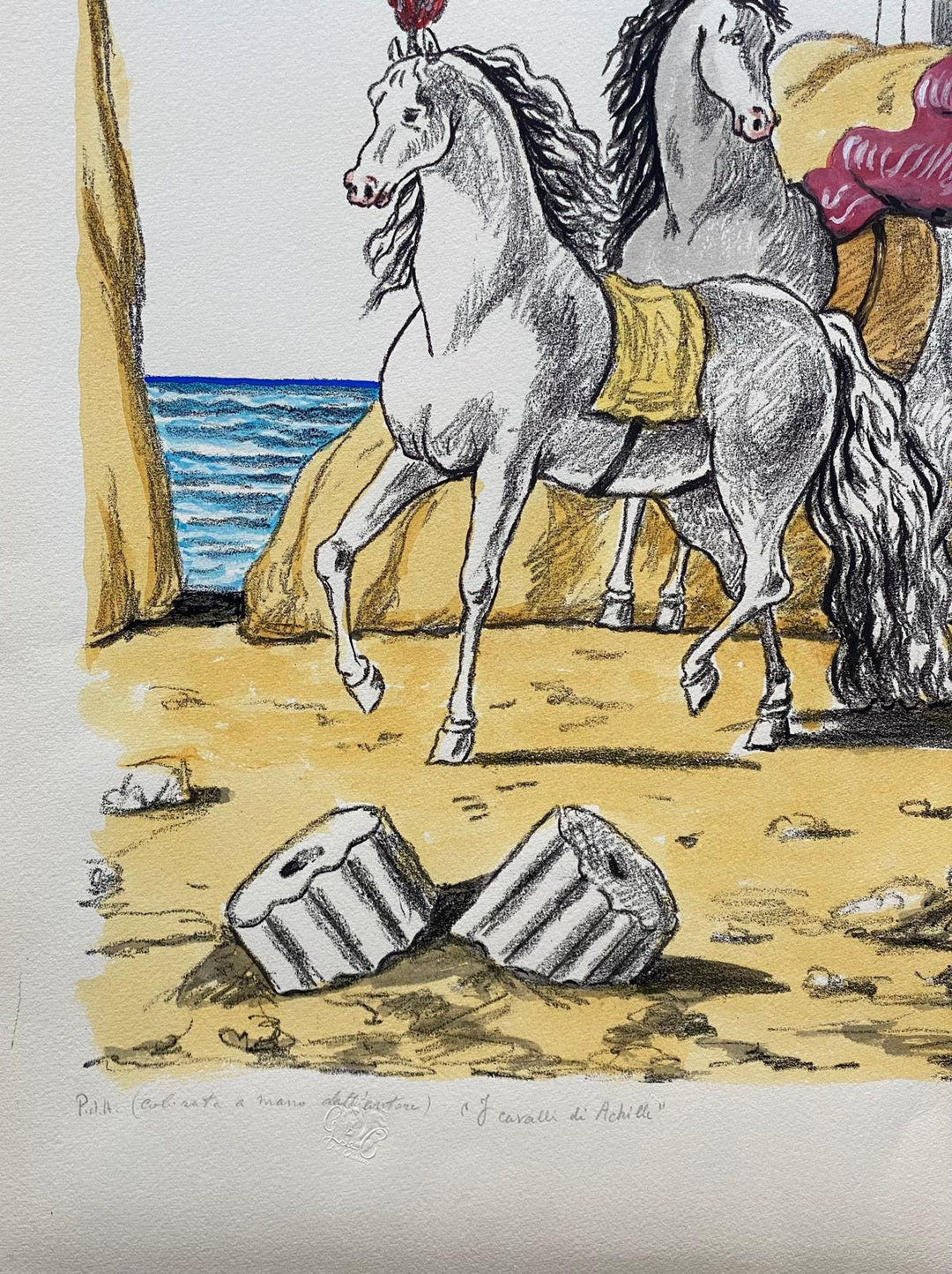 I cavalli di Achille  | Giorgio De Chirico