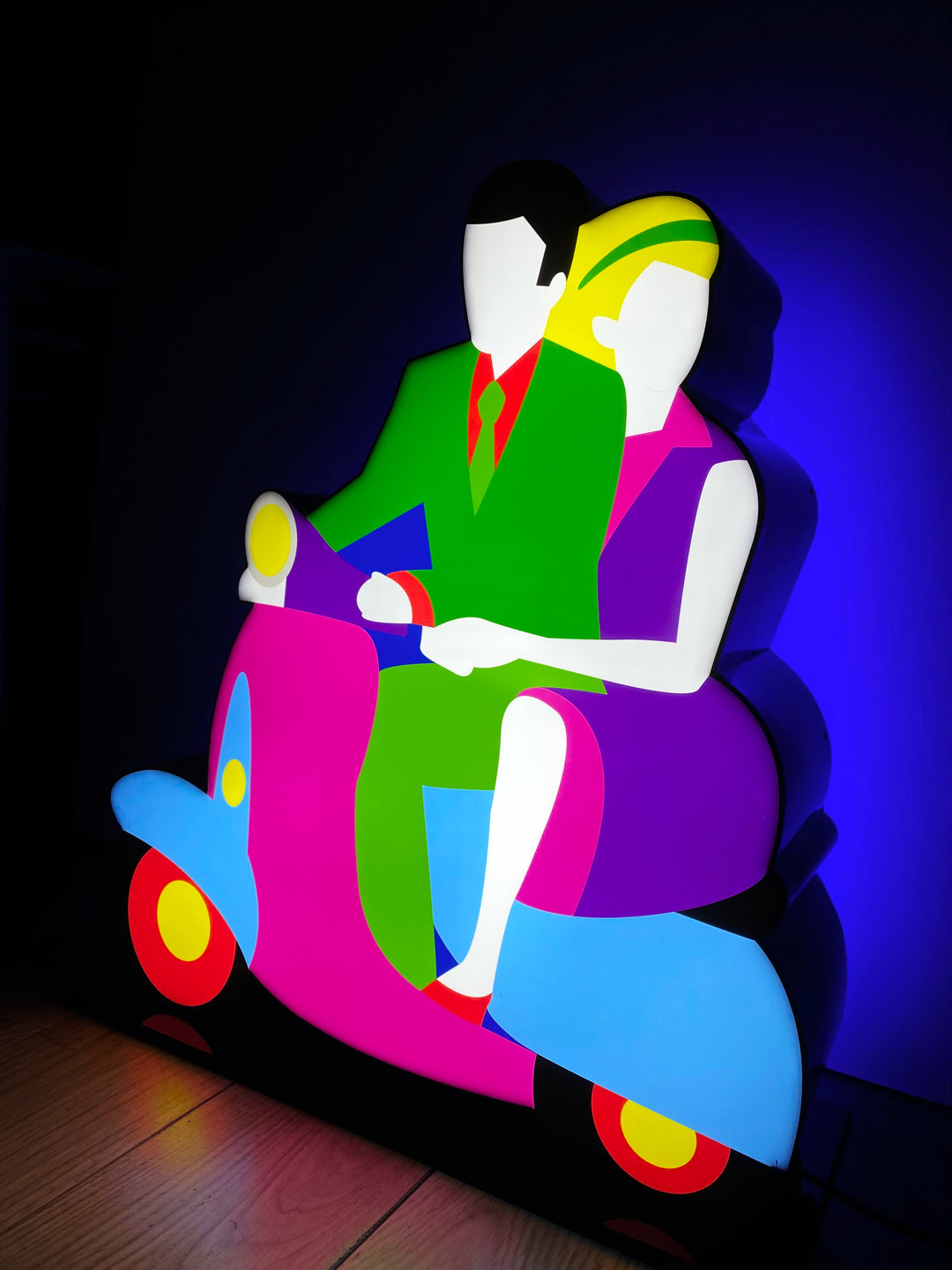 Midnight Ride | Marco Lodola - Arte Focus™