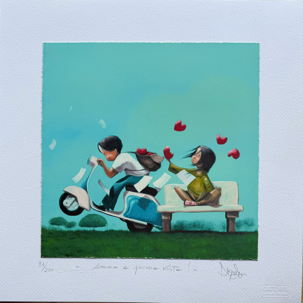 Amore a prima vista | Diego Santini - Arte Focus™