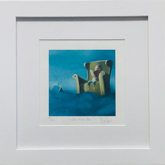 Opera in cornice: Caro vecchio libro | Diego Santini