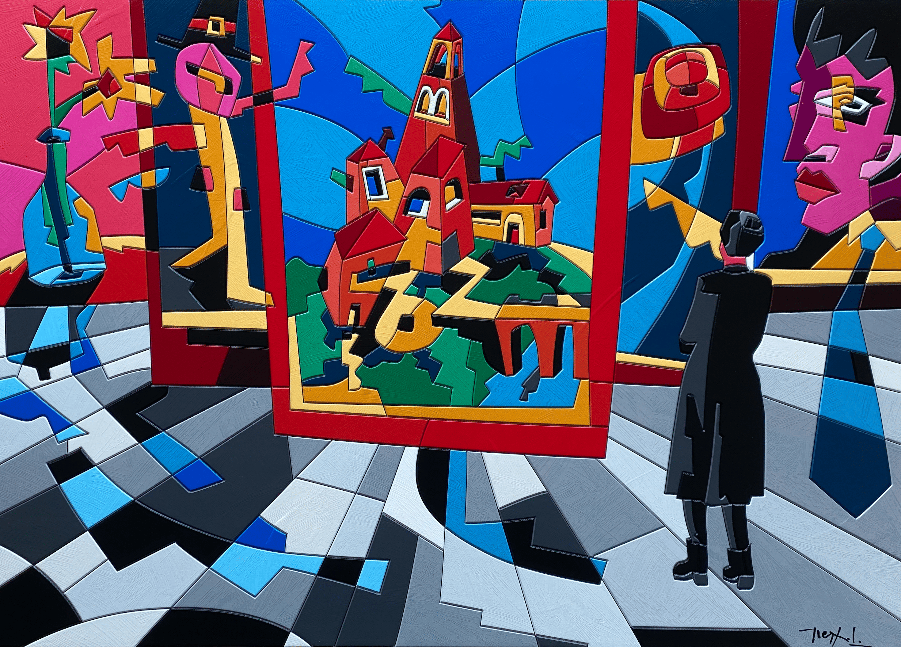 Someplace | Ugo Nespolo - Arte Focus™