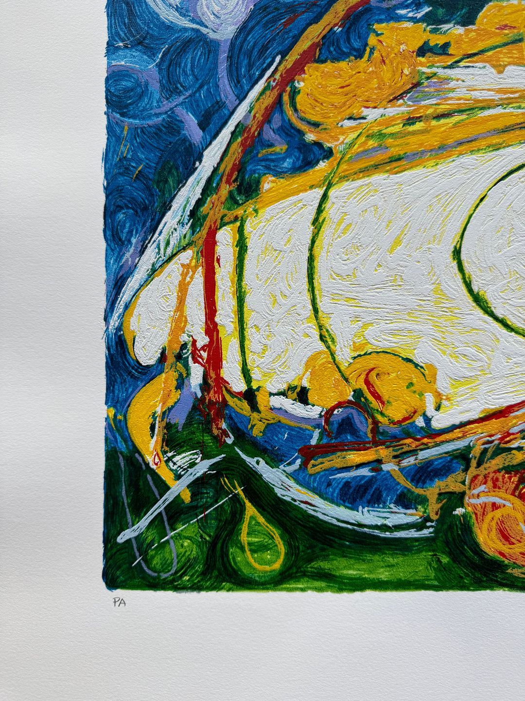 Viaggio verso l'infinito  | Mario Schifano