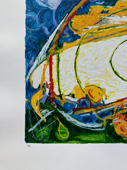 Viaggio verso l'infinito  | Mario Schifano