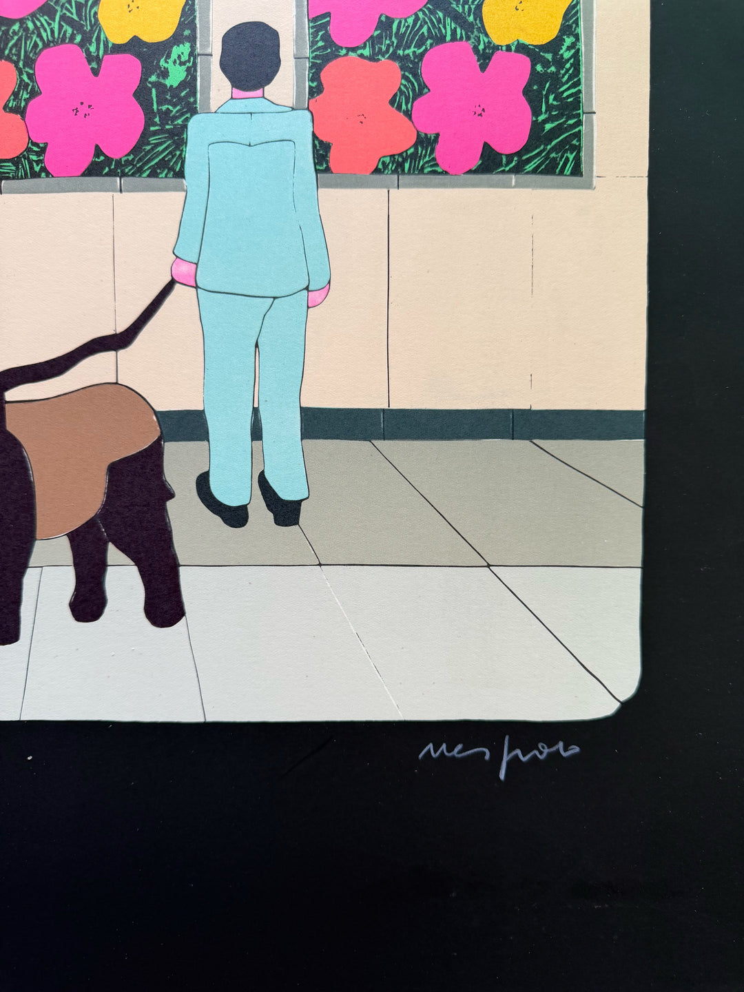 Fellini’s Window | Ugo Nespolo - Arte Focus™